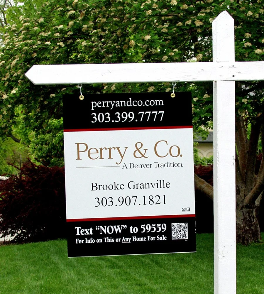 Custom Real Estate Hanging Sign